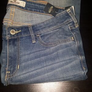 Hollister Women's Blue Skinny Jeans Size 29/32/9R